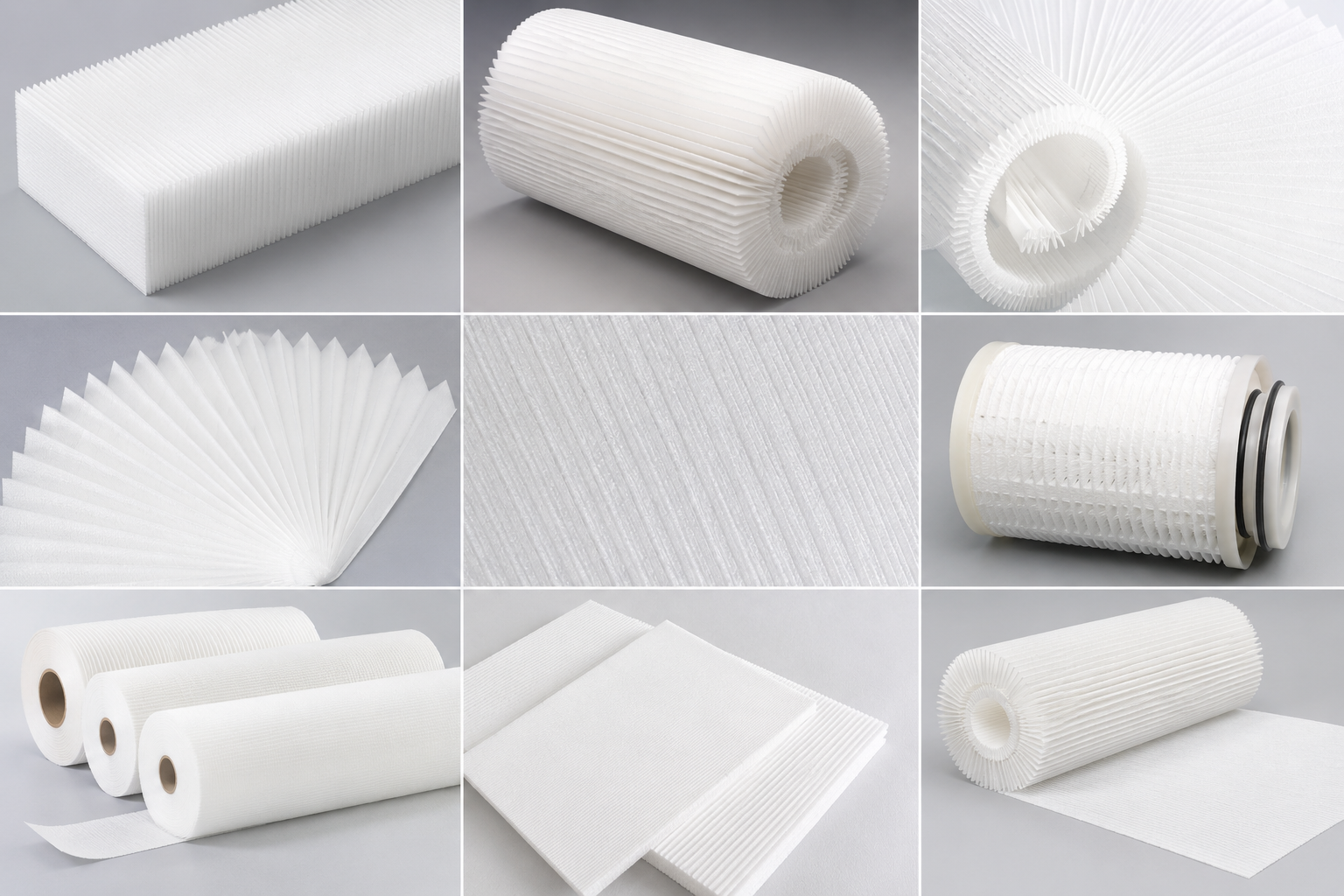 Kertas Filter HEPA Spunbond Sumber Filtech Mandiri